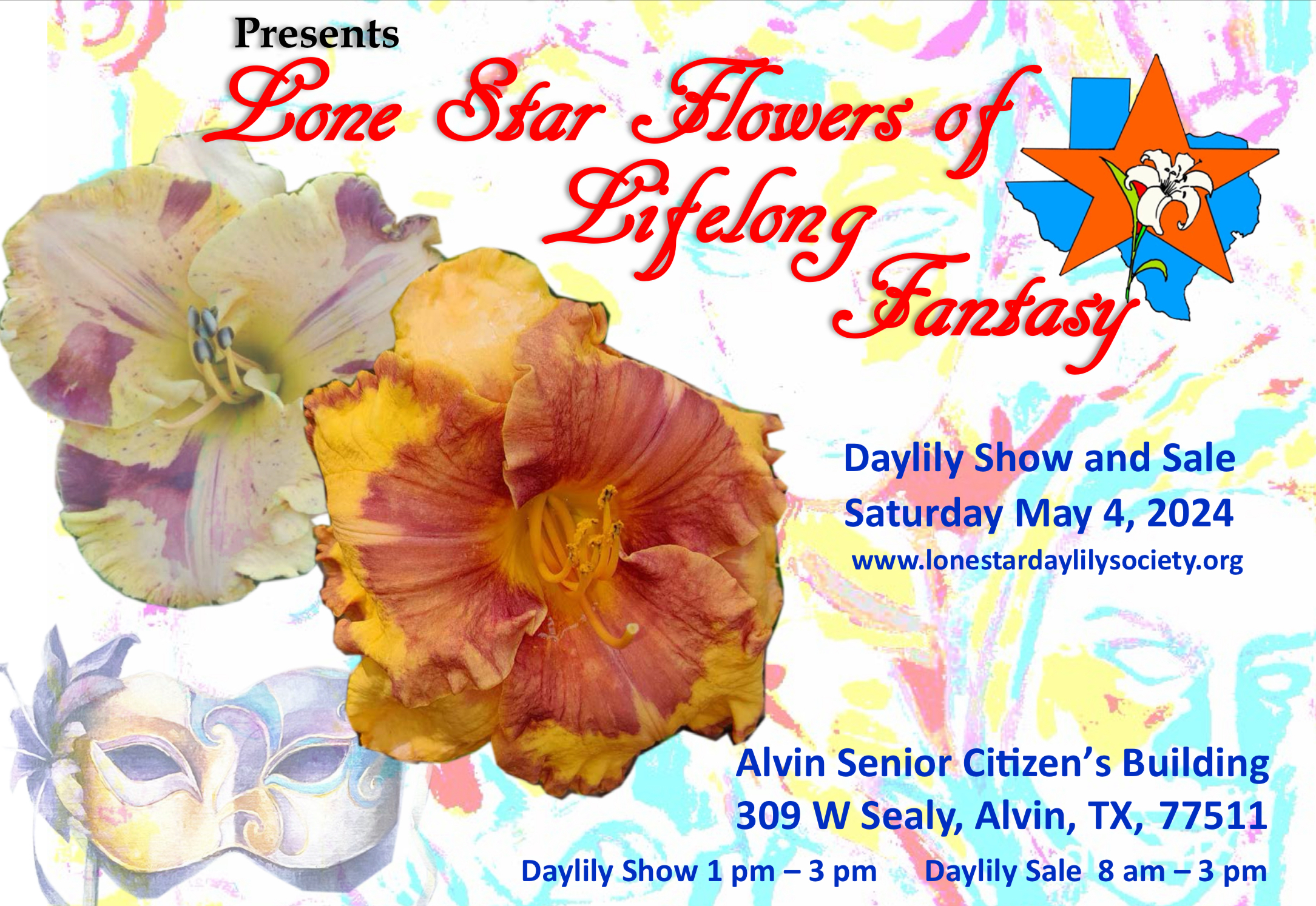 Flower Show Flyer 2024